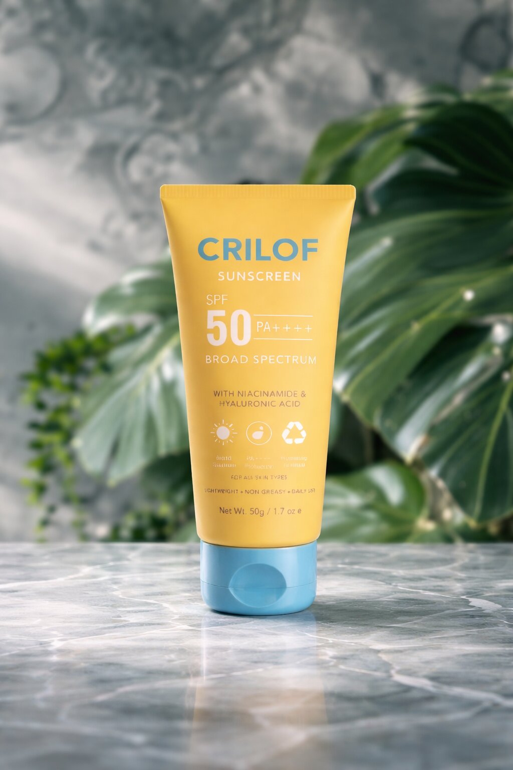 CRILOF Broad Spectrum Sunscreen SPF 50 PA++++